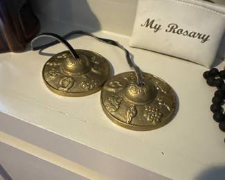 brass Tingsha cymbals