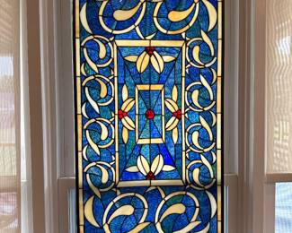 hanging stained glass design  window