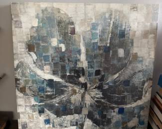 "Magnolia Grid Squares" by Third and Wall