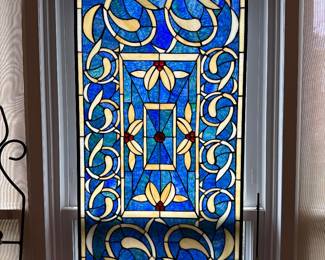 hanging stained glass design window
