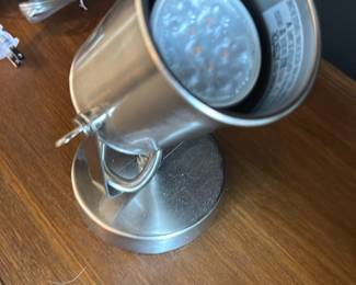brushed nickel spotlight accent lamp
