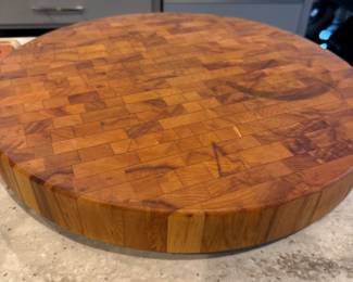 wood butcher block / cutting block