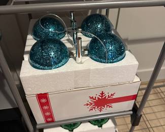 decorative glass ball ornaments