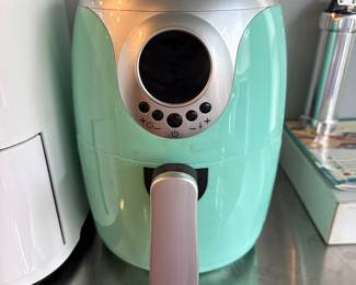 teal Copper Chef 2 Quart Power AirFryer
