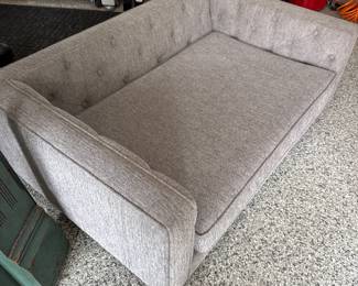 light gray La-Z-Boy Franklin Dog Sofa