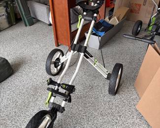 3-wheel golf push cart