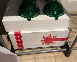 decorative glass ball ornaments