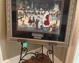 We The People Christmas Print By Brenda Harris Tustian