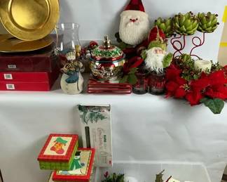 Christmas Decorations, Gift Boxes, Lights and Holiday Accessories