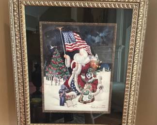 02 Brenda Harris Tustian God Bless America Framed Limited Edition Print