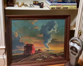 Railroad Artwork, Train Books and Railroad Memorabilia
