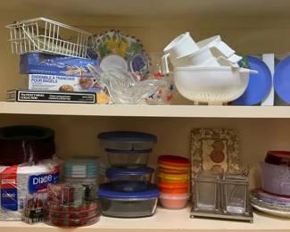 Kitchen Storage Containers, Serving Dishes and Party Supplies