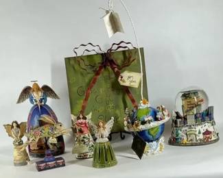 Jim Shore Christmas Angels, Snow Globes and Holiday Figurines