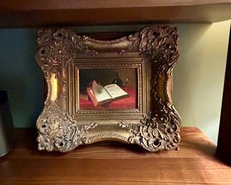 Small still life painting 