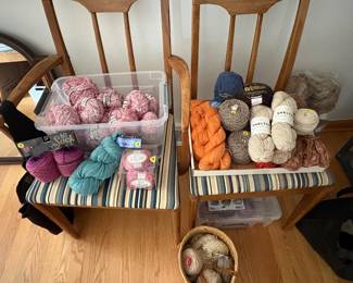 Knitting yarn