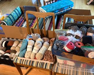 Knitting and Weaving yarn