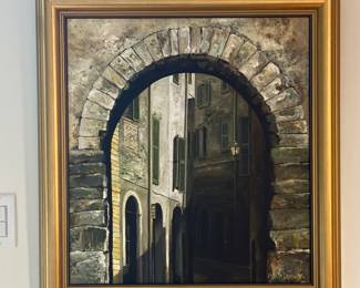Melissa Dominiak painting