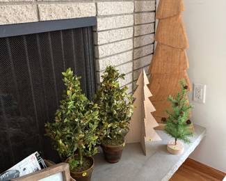 Christmas trees and Photo Frames