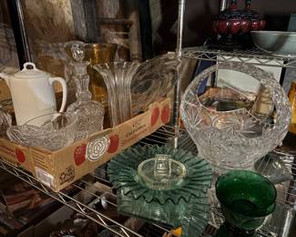 eapg glass, crystal, waterford and more