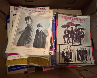 sheet music vintage