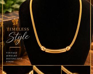 Elegancia Dourada em Estilo Vintage