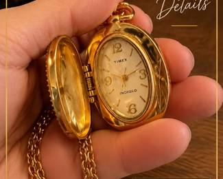 Relogio de Bolso  Detalhes Atemporais