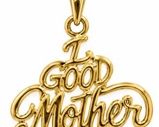 Pingente Dourado Good Mother