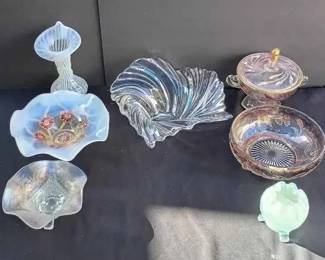 BE162Vintage Glass Home Decor
