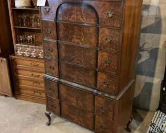 Vintage Highboy Dresser Tell City Furniture