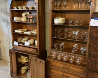 Matching Bookcase Wall Units