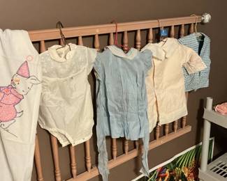 Vtg Baby Cloths