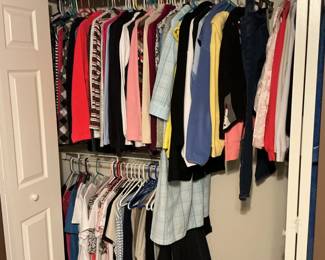Closet full of cloths