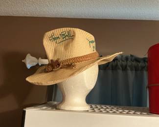 Marshal Tuck Band Signed Hat