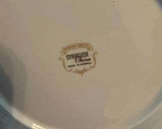 Set of Syracuse Meadow Breeze China