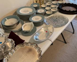 Set of Syracuse Meadow Breeze China