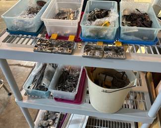 Large lot of Lead Soldiers, molds, tools and lead!