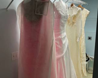 3 Vintage Wedding Gowns