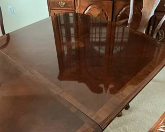 Amazing Inlaid Dining Room Set