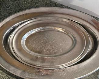 228 stainlesssteelovalservingplatters