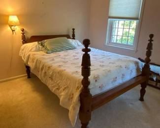 150 antiquefourposterbedinfederalstyle