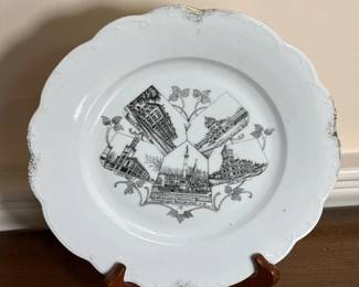 282 austriansouvenirplatepicturesquemanc
