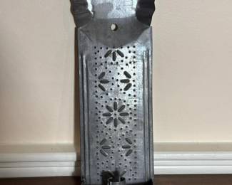 089 punchedtincandlewallsconce