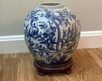 349 blueandwhiteasianstylebirdandflor