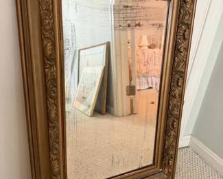 386 antiquestylegiltframedwallmirror