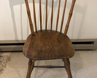 300 windsorstylewoodenchairturnedlegsa