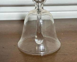 106 clearglassbellwithclapper