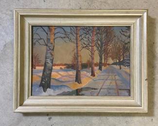 002 oilpaintingwinterlandscape