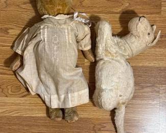 290 vintageteddybearanddogplushtoysea