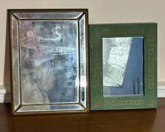 086 pairofdecorativetabletopmirrorsinv