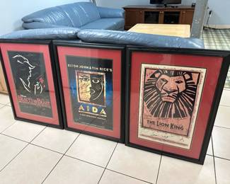 Signed Disney Posters
